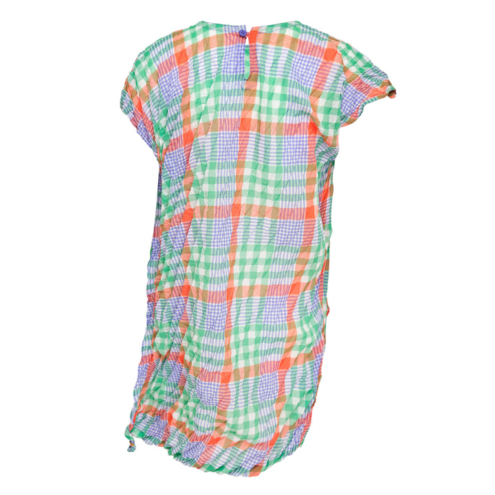 me ISSEY MIYAKE Check Whipped Pleats Shirt Tunic – Available at Club 21, Official Retailer in Singapore, Malaysia & Thailand with Global Shipping Online