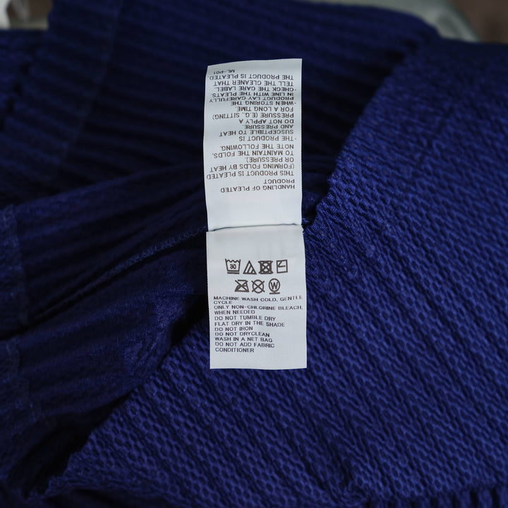 Warm Mesh Pleats Top