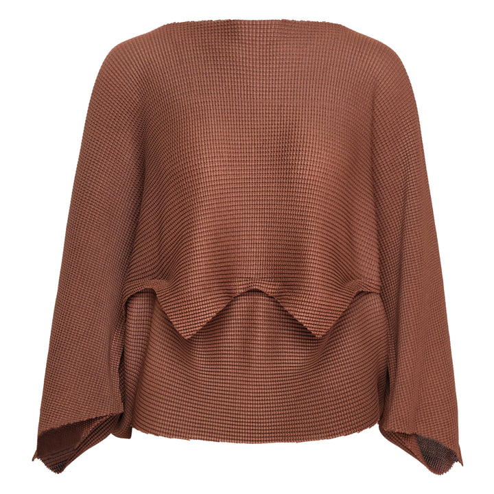 me ISSEY MIYAKE Giza Knit Stretch Pleated Top – Available at Club 21, Official Retailer in Singapore, Malaysia & Thailand with Global Shipping Online