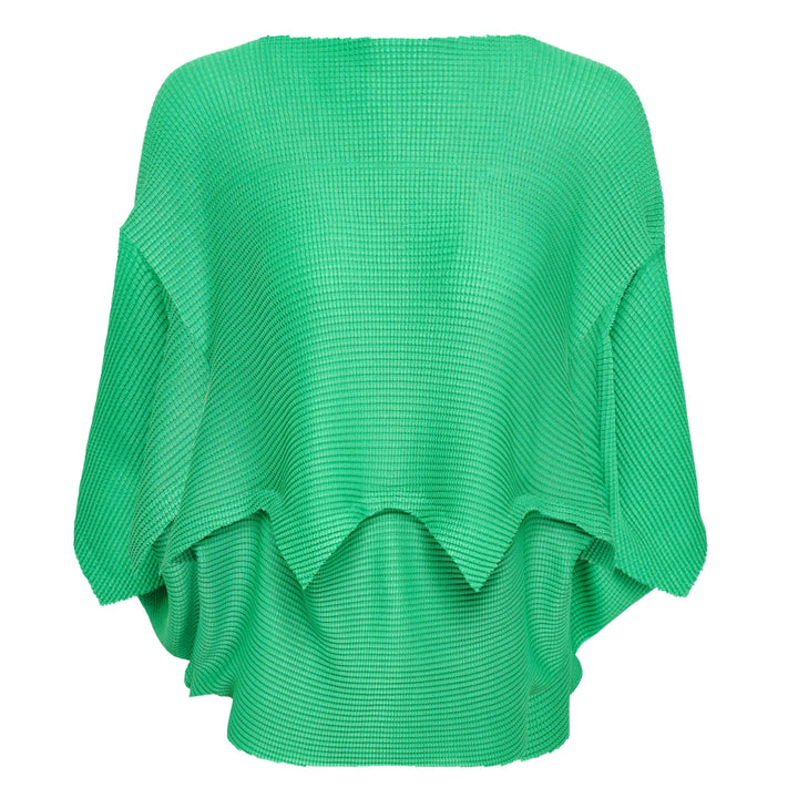me ISSEY MIYAKE Giza Knit Stretch Pleated Top – Available at Club 21, Official Retailer in Singapore, Malaysia & Thailand with Global Shipping Online