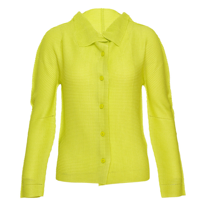 Knit Stretch Pleats 1 Cardigan