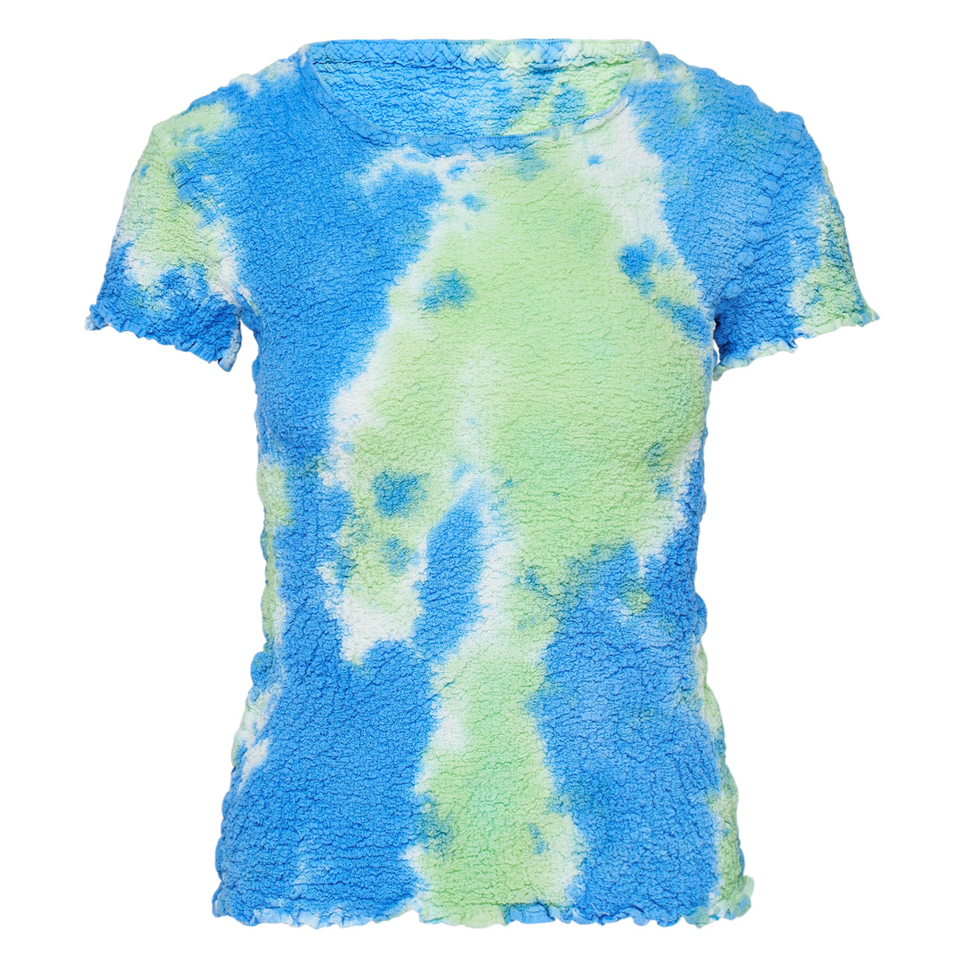 Gradation Cauliflower Short Sleeve Top