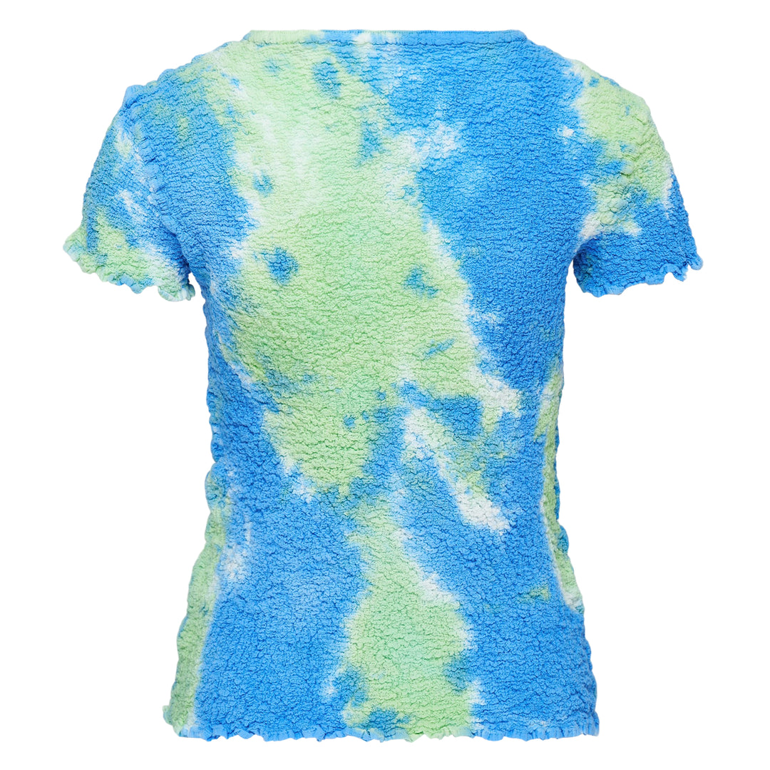 Gradation Cauliflower Short Sleeve Top