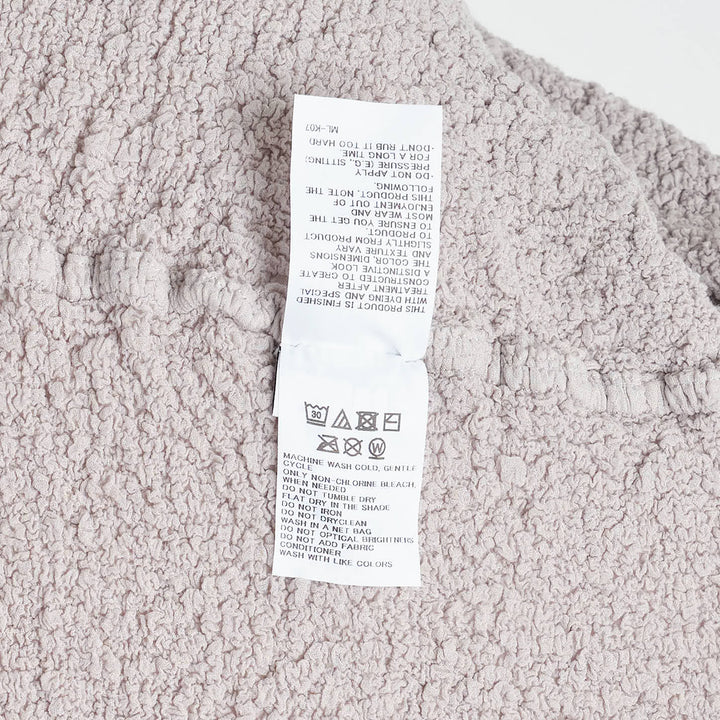 Cauliflower Color Short Sleeve Top