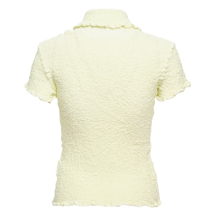 Cauliflower Color Polo Top