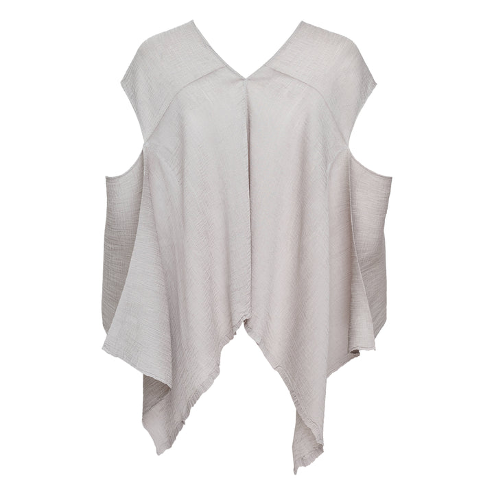 Flat See-Through Crepe Tank