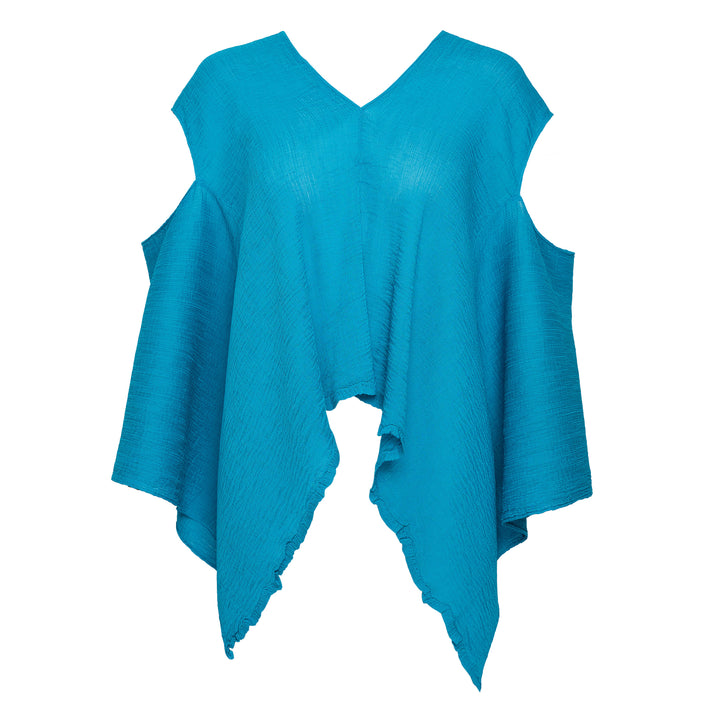 Flat See-Through Crepe Tank