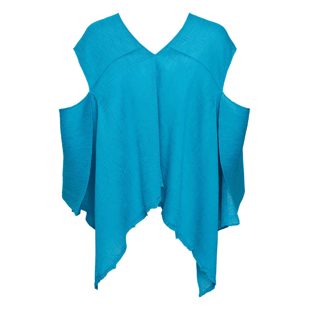 Flat See-Through Crepe Tank