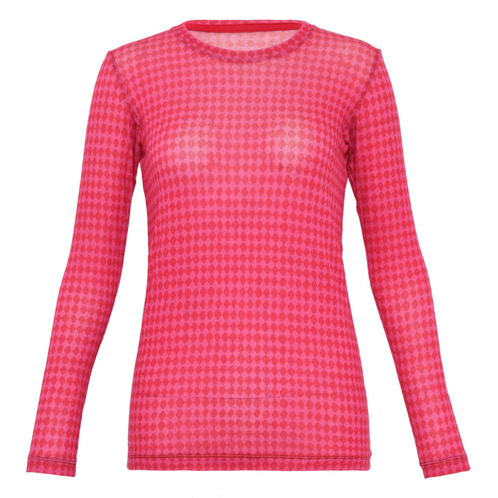 Diamond Wool Mix Jersey Top