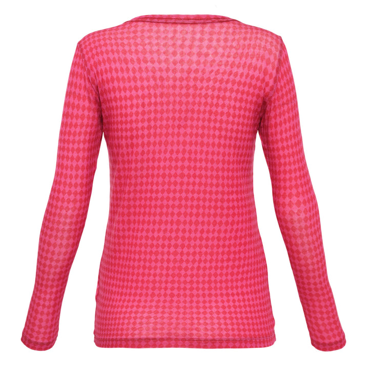 Diamond Wool Mix Jersey Top