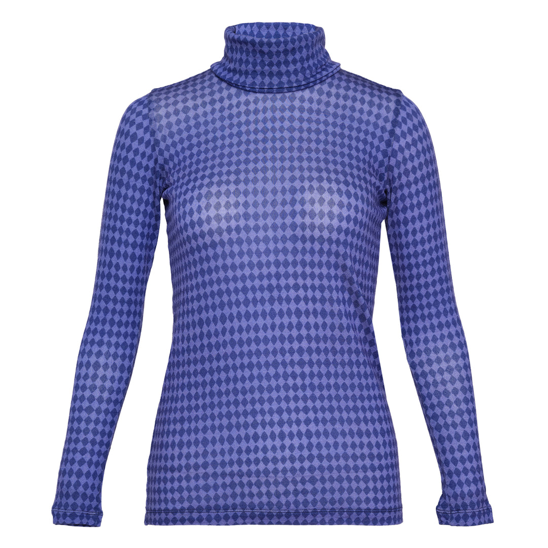 Diamond Wool Mix Jersey Top