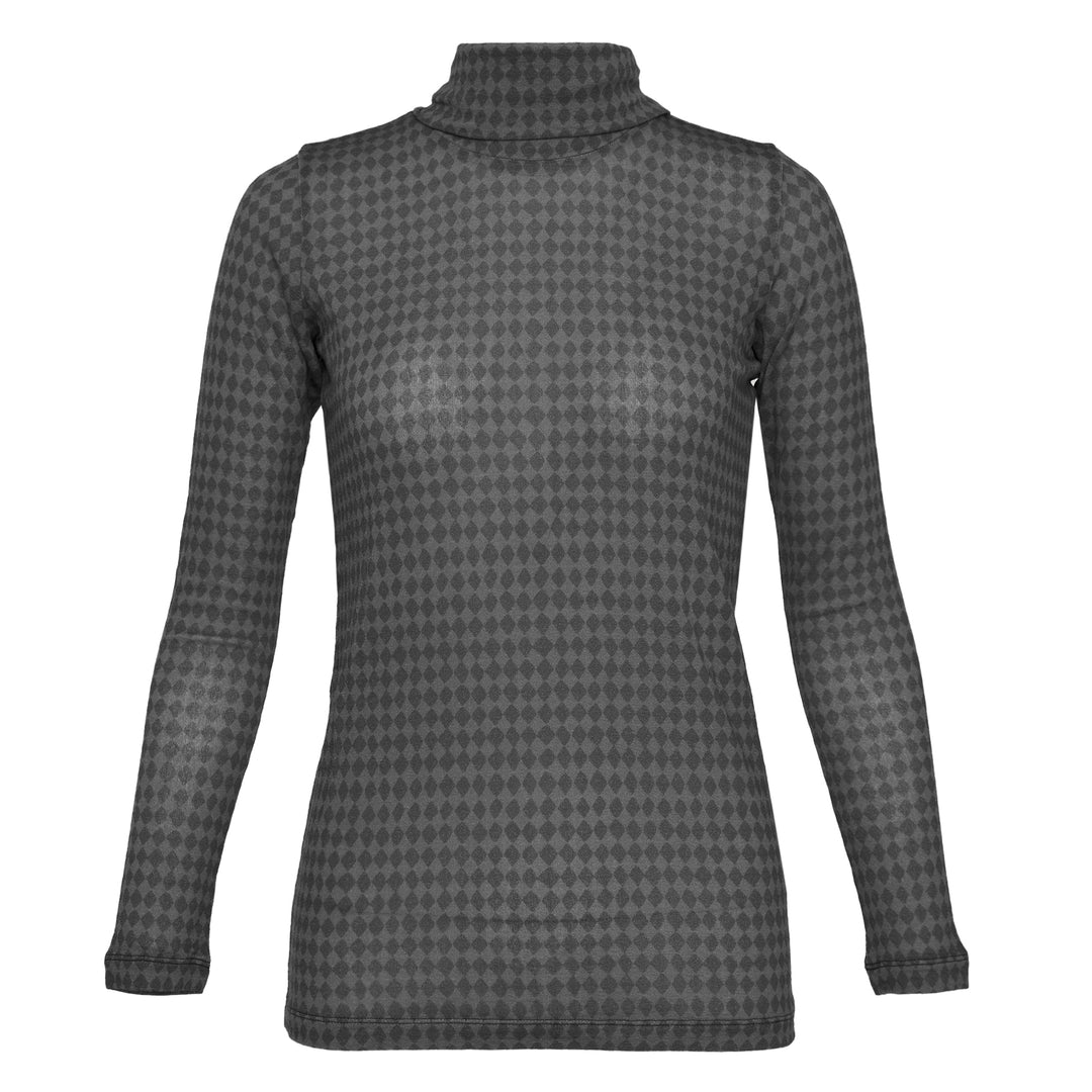 Diamond Wool Mix Jersey Top