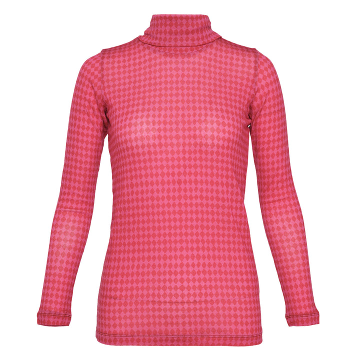 Diamond Wool Mix Jersey Top