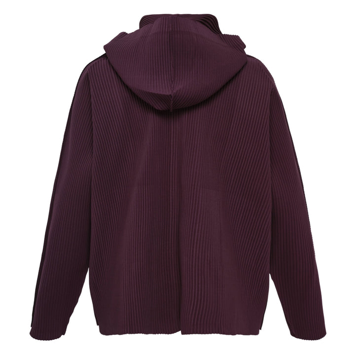 Fine Knit Pleated Blouson