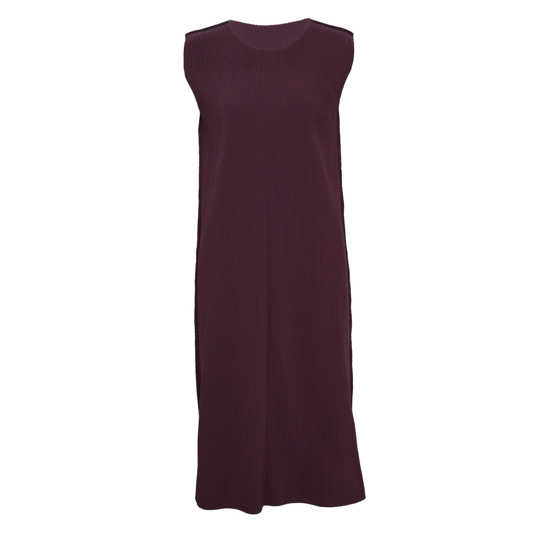 Fine Knit Pleated Dress