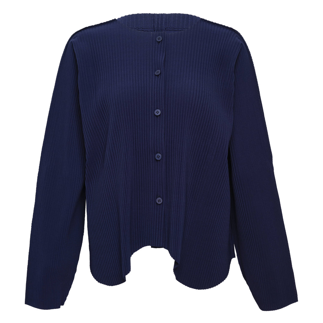 Aurora Pleats Cardigan