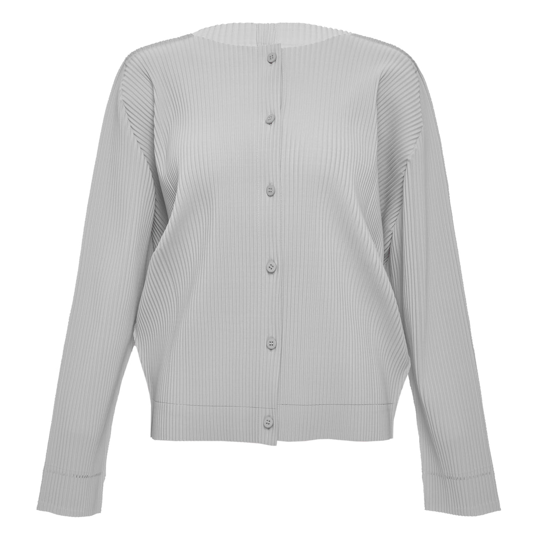 Fine Knit Pleats 2 Cardigan