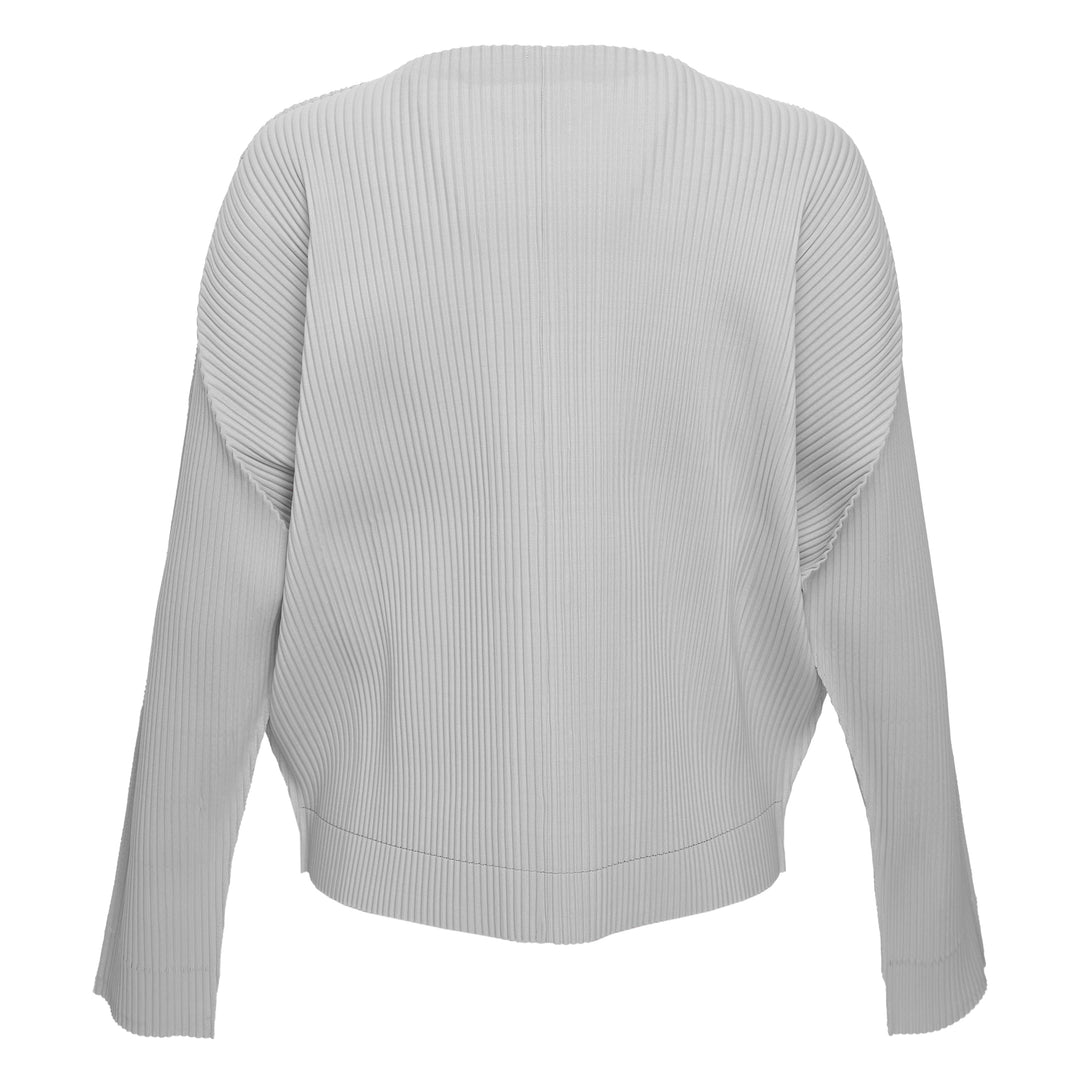 Fine Knit Pleats 2 Cardigan