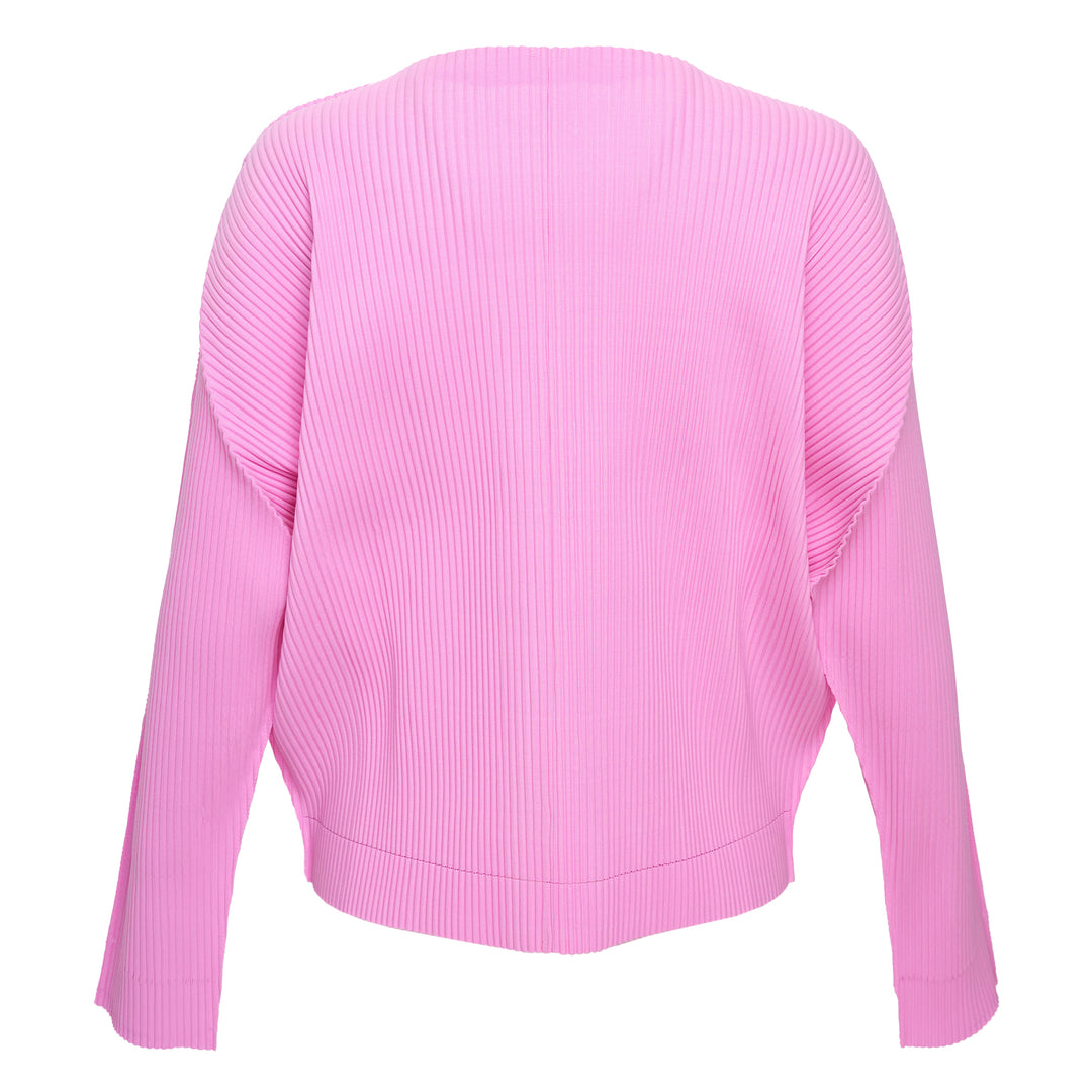 Fine Knit Pleats 2 Cardigan