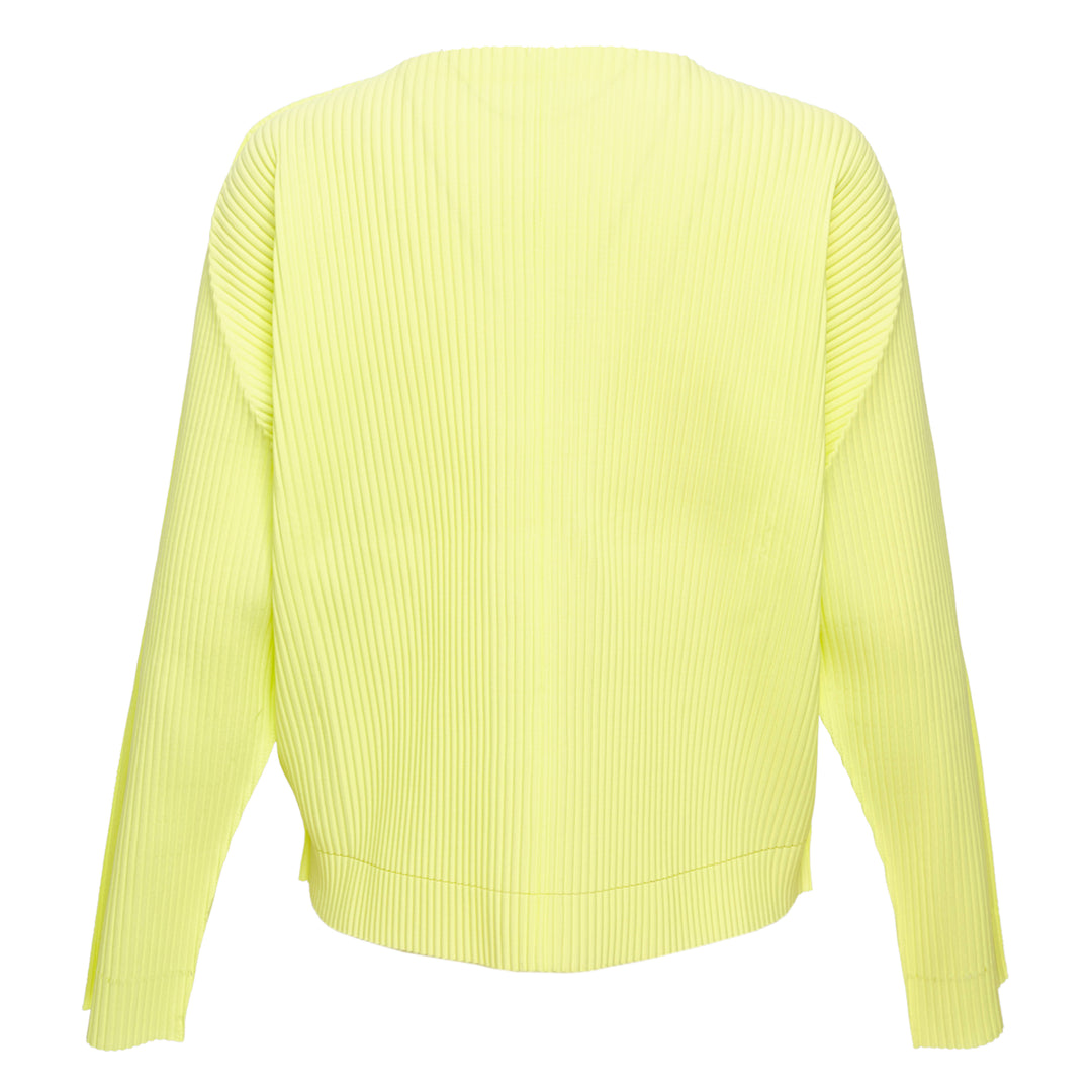 Fine Knit Pleats 2 Cardigan