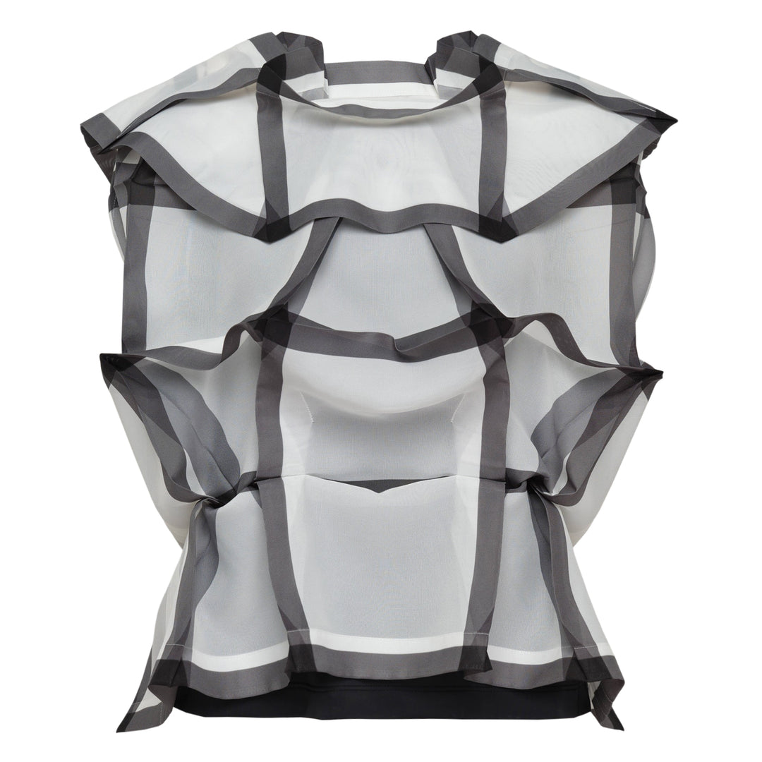 132 5. ISSEY MIYAKE Translucent Woven Top – Available at Club 21, Official Retailer in Singapore, Malaysia & Thailand with Global Shipping Online