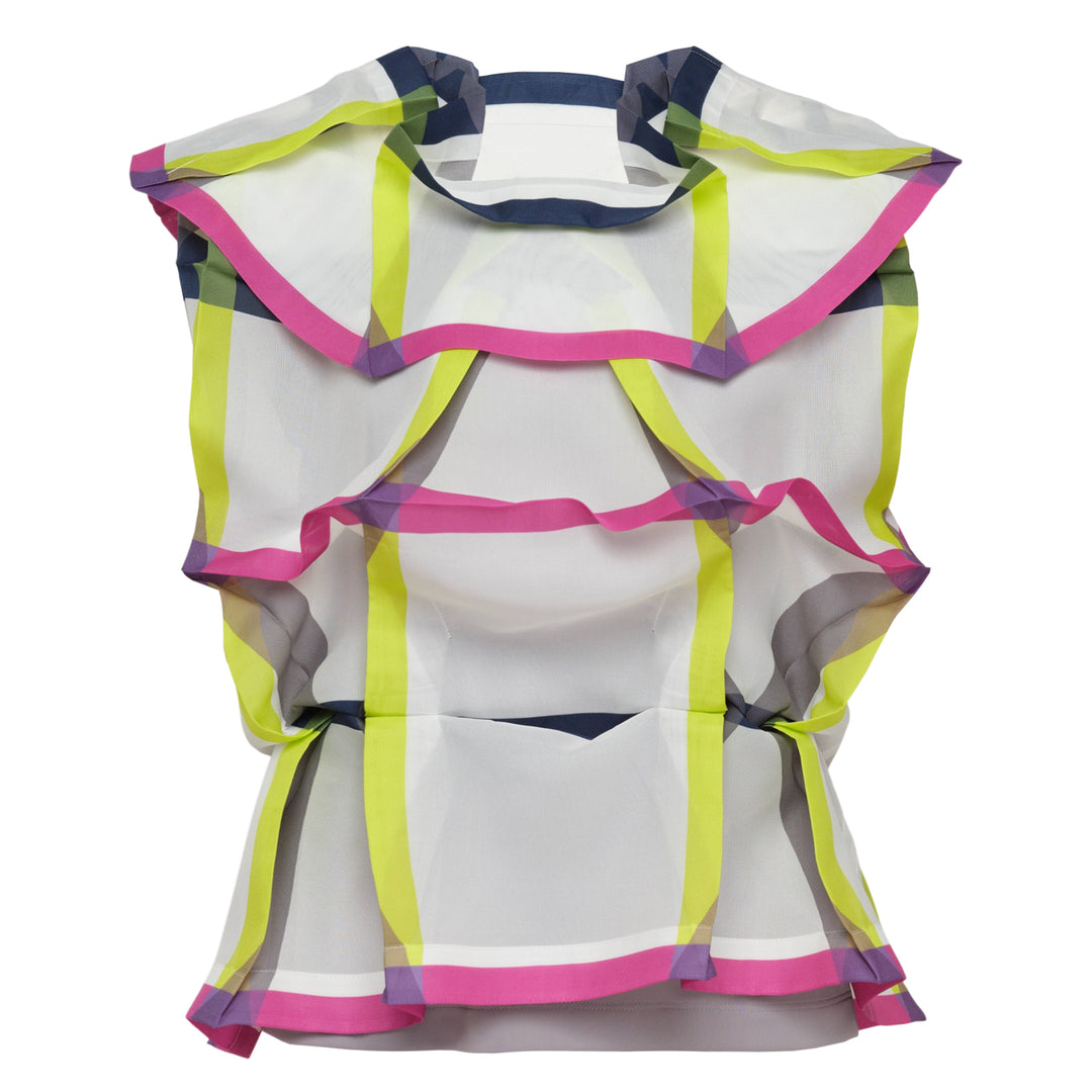 132 5. ISSEY MIYAKE Translucent Woven Top – Available at Club 21, Official Retailer in Singapore, Malaysia & Thailand with Global Shipping Online