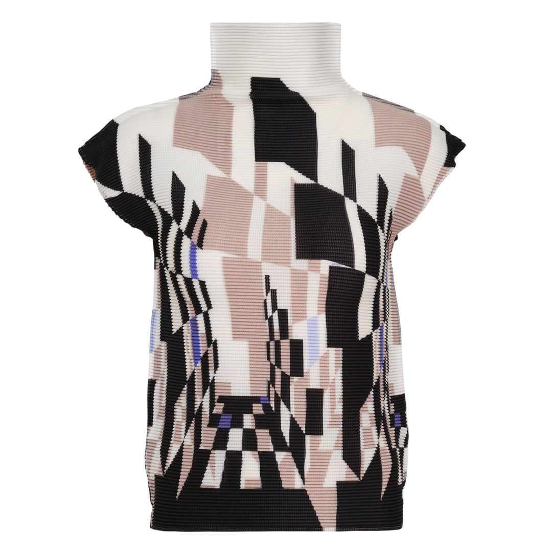 me ISSEY MIYAKE Perspective High Neck Top – Available at Club 21, Official Retailer in Singapore, Malaysia & Thailand with Global Shipping Online