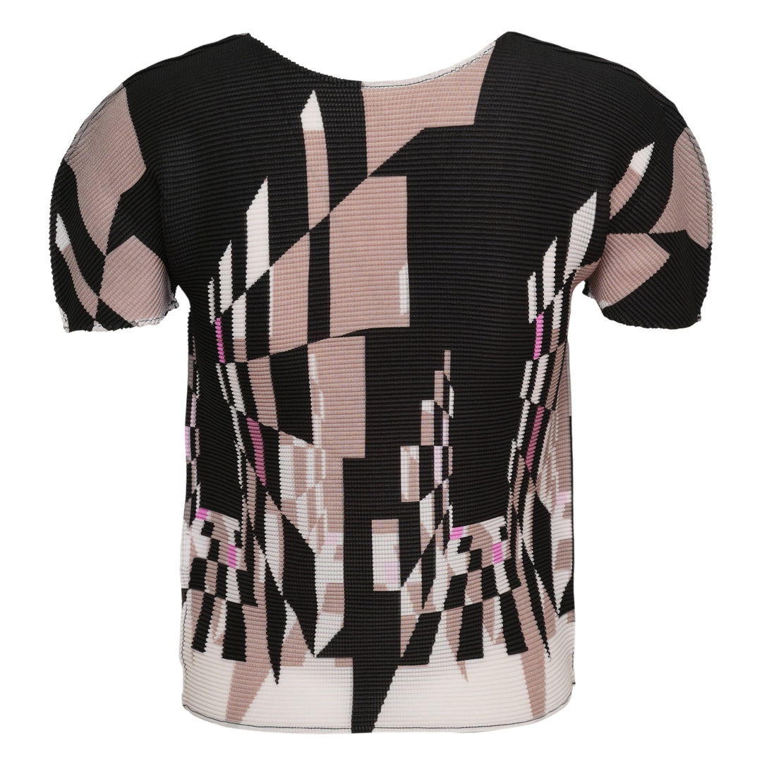 me ISSEY MIYAKE Perspective Short Sleeve Top – Available at Club 21, Official Retailer in Singapore, Malaysia & Thailand with Global Shipping Online