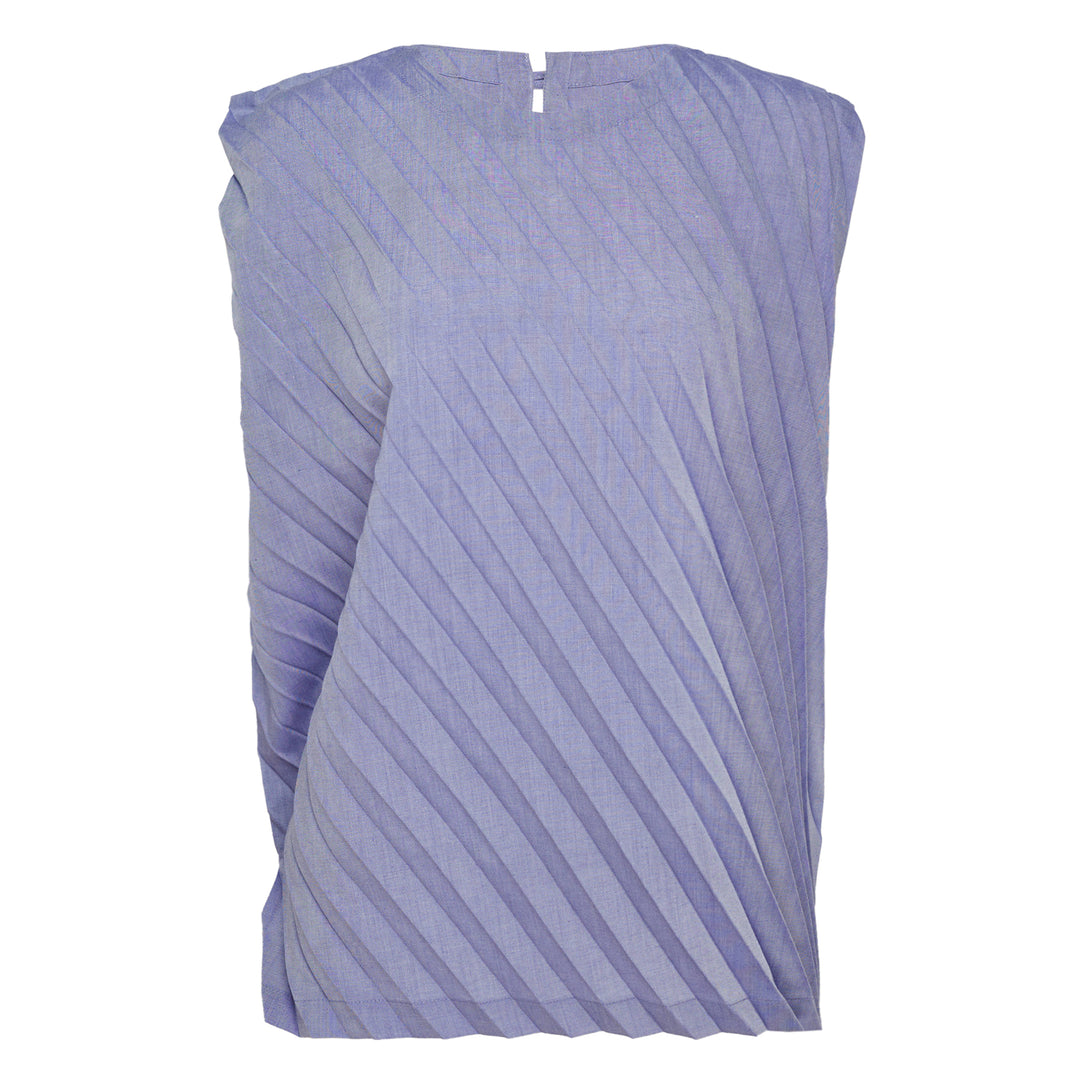 me ISSEY MIYAKE Angle Pleats Sleeveless Top – Available at Club 21, Official Retailer in Singapore, Malaysia & Thailand with Global Shipping Online