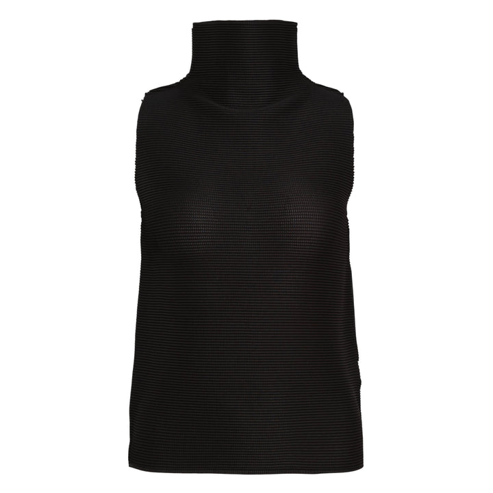 me ISSEY MIYAKE Stretch Pleats 5 Sleeveless High Neck Top – Available at Club 21, Official Retailer in Singapore, Malaysia & Thailand with Global Shipping Online
