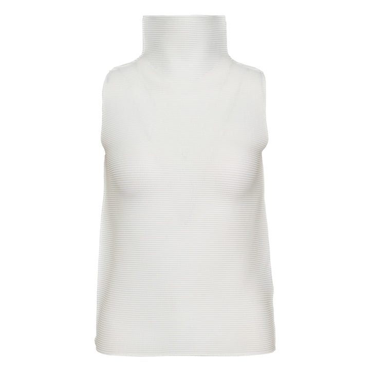 me ISSEY MIYAKE Stretch Pleats 5 Sleeveless High Neck Top – Available at Club 21, Official Retailer in Singapore, Malaysia & Thailand with Global Shipping Online