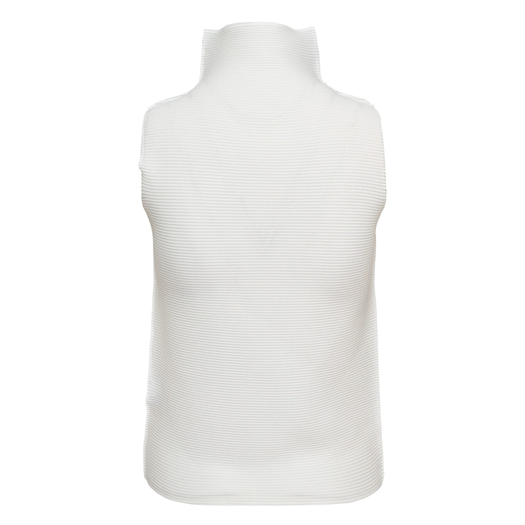 me ISSEY MIYAKE Stretch Pleats 5 Sleeveless High Neck Top – Available at Club 21, Official Retailer in Singapore, Malaysia & Thailand with Global Shipping Online