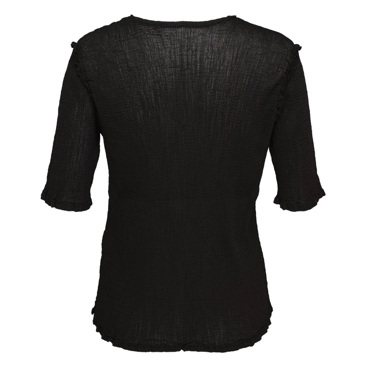 me ISSEY MIYAKE See-Through Crepe Top – Available at Club 21, Official Retailer in Singapore, Malaysia & Thailand with Global Shipping Online