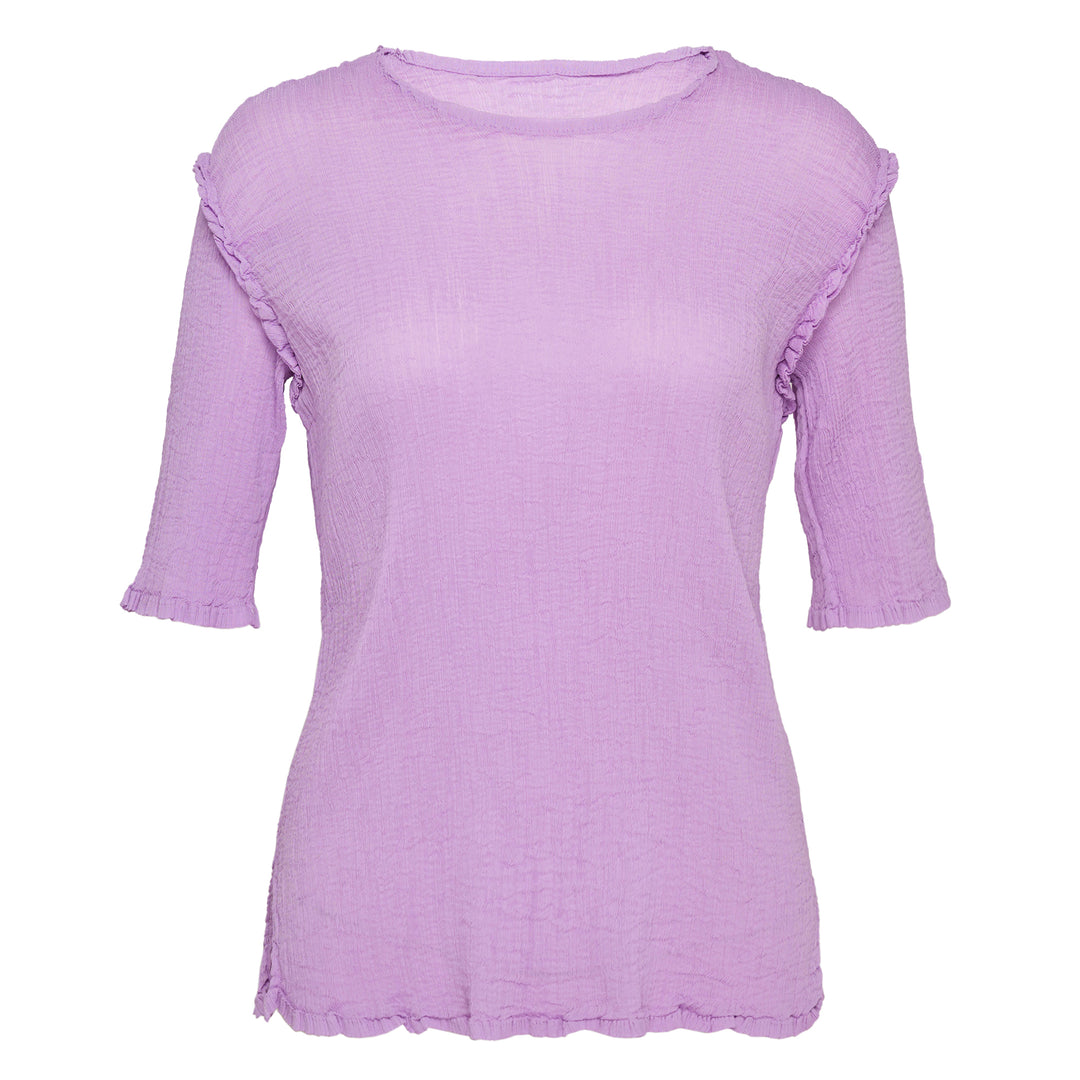me ISSEY MIYAKE See-Through Crepe Top – Available at Club 21, Official Retailer in Singapore, Malaysia & Thailand with Global Shipping Online