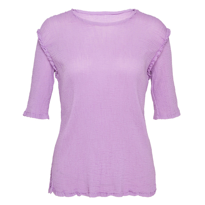 me ISSEY MIYAKE See-Through Crepe Top – Available at Club 21, Official Retailer in Singapore, Malaysia & Thailand with Global Shipping Online