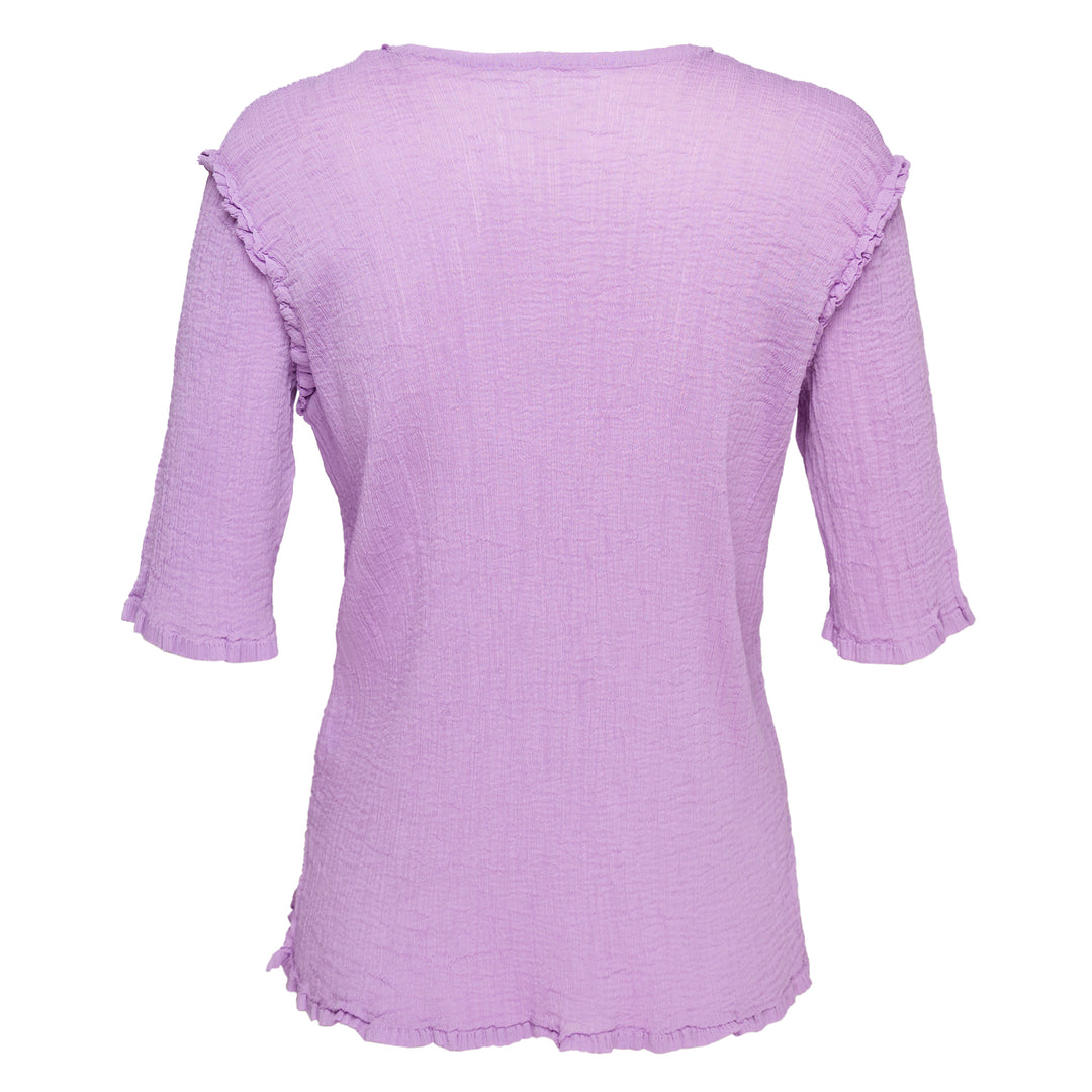 me ISSEY MIYAKE See-Through Crepe Top – Available at Club 21, Official Retailer in Singapore, Malaysia & Thailand with Global Shipping Online