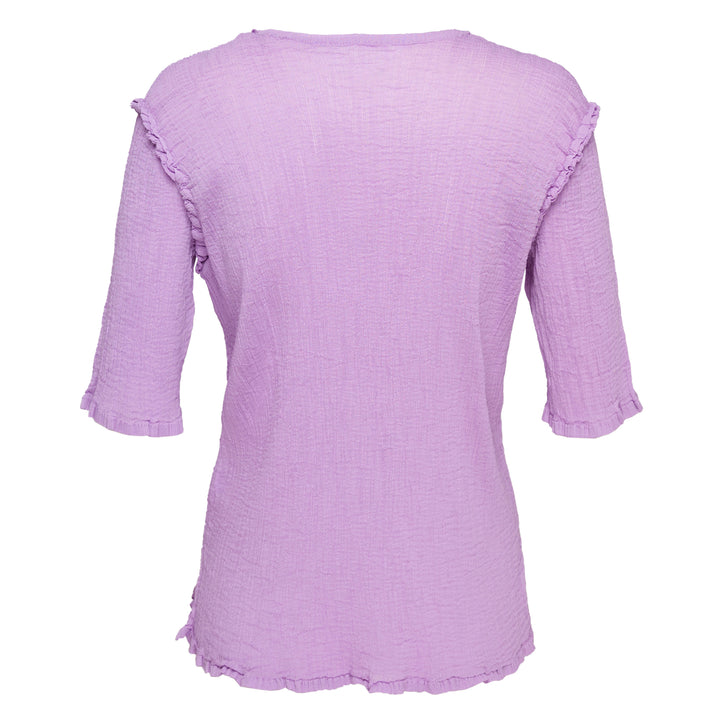 me ISSEY MIYAKE See-Through Crepe Top – Available at Club 21, Official Retailer in Singapore, Malaysia & Thailand with Global Shipping Online