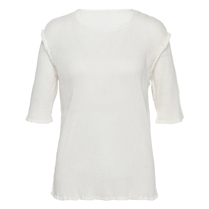me ISSEY MIYAKE See-Through Crepe Top – Available at Club 21, Official Retailer in Singapore, Malaysia & Thailand with Global Shipping Online