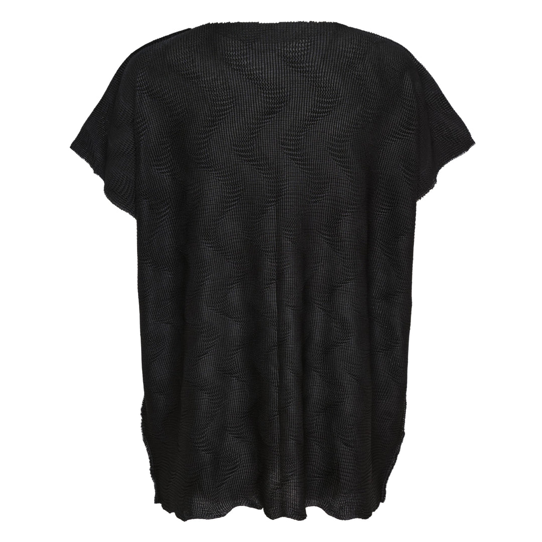 Wave Knit Stretch Pleats