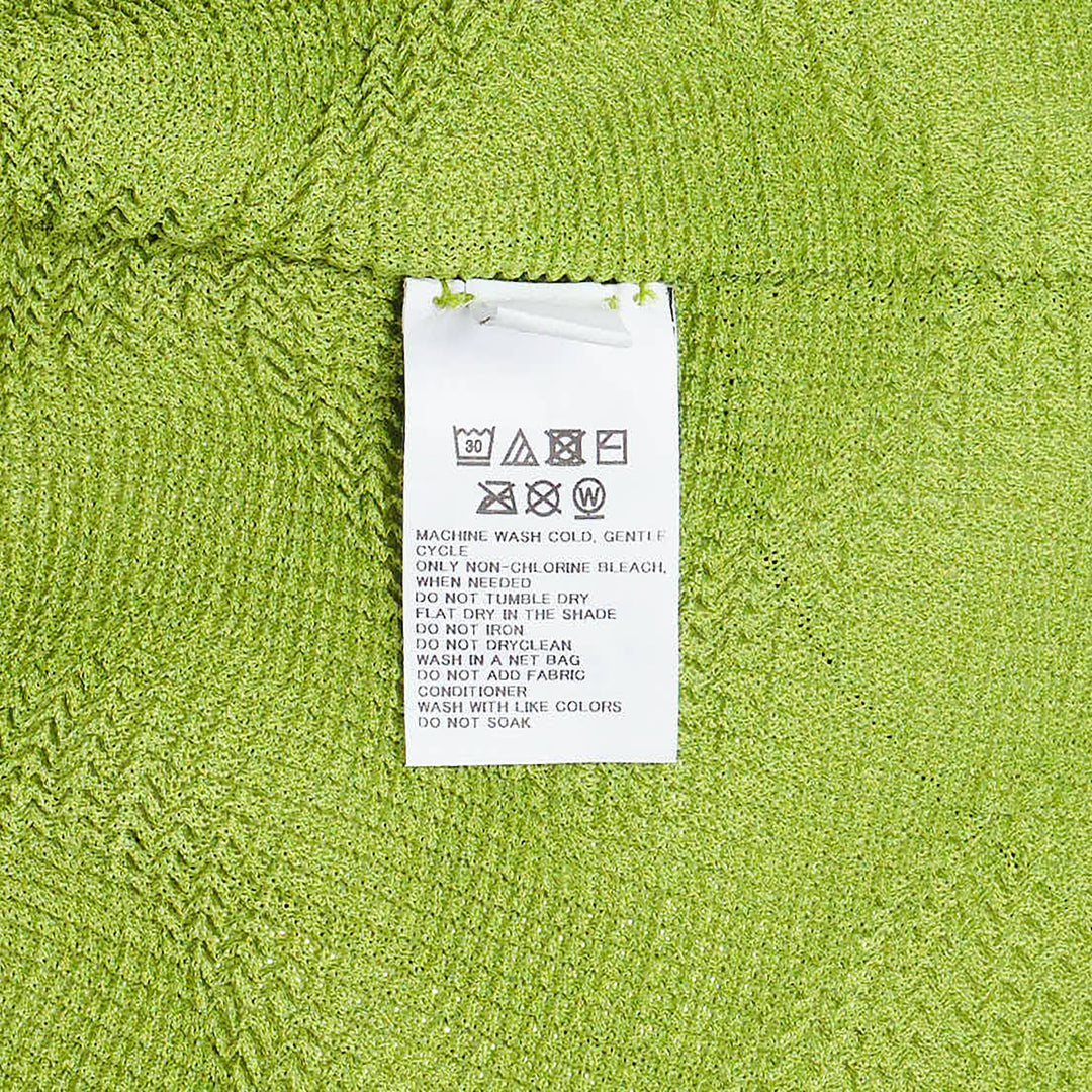 Wave Knit Stretch Pleats