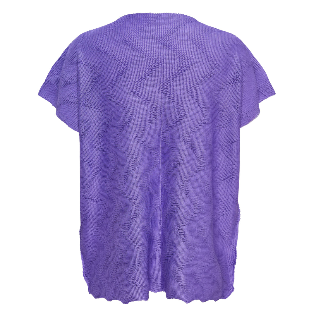 Wave Knit Stretch Pleats