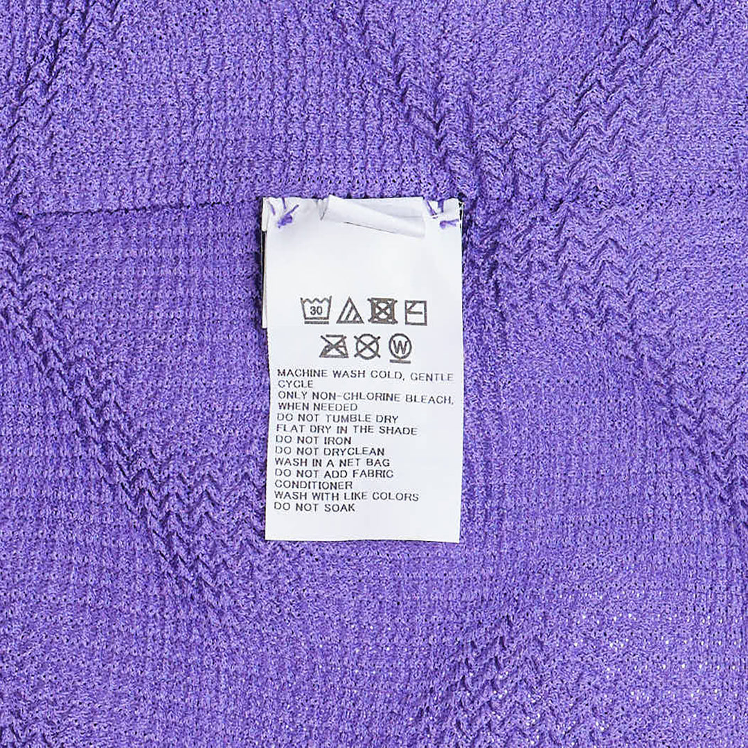 Wave Knit Stretch Pleats