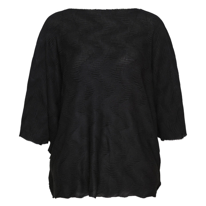 Wave Knit Stretch Pleats
