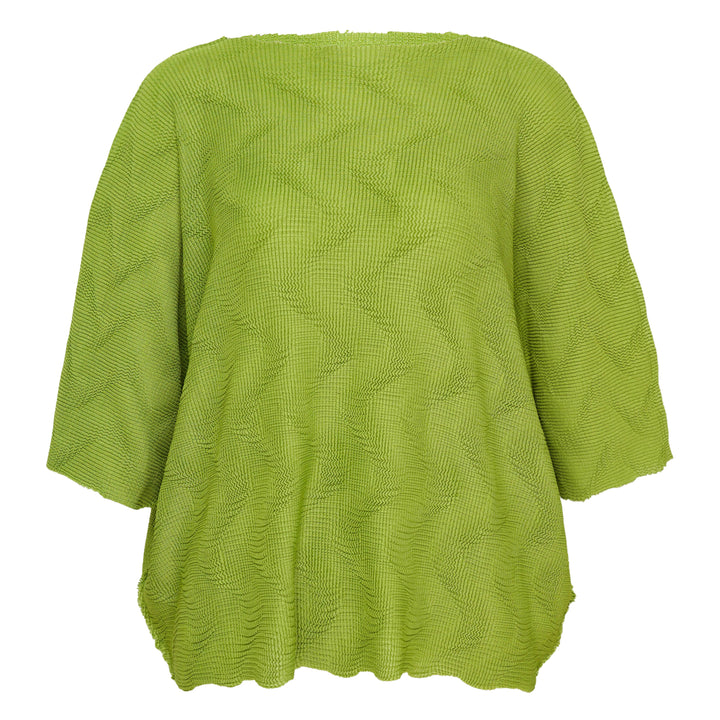 Wave Knit Stretch Pleats