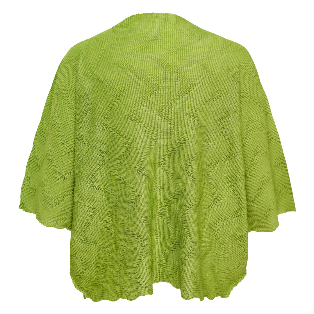 Wave Knit Stretch Pleats