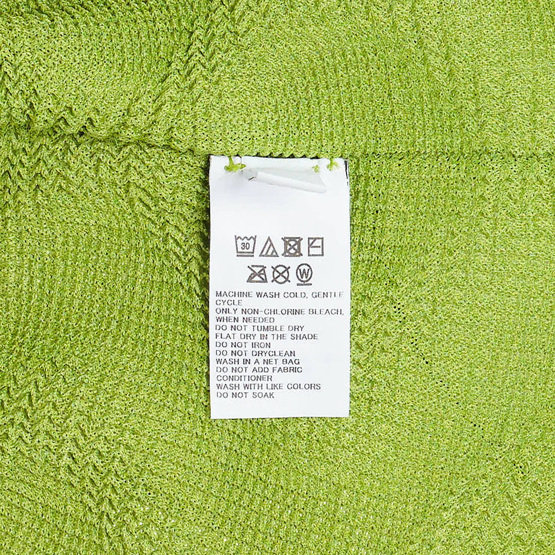 Wave Knit Stretch Pleats