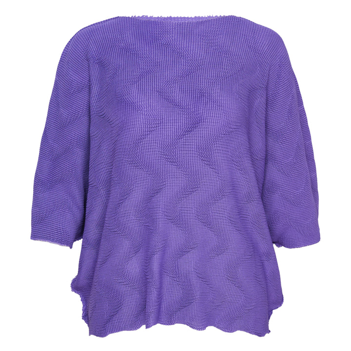 Wave Knit Stretch Pleats