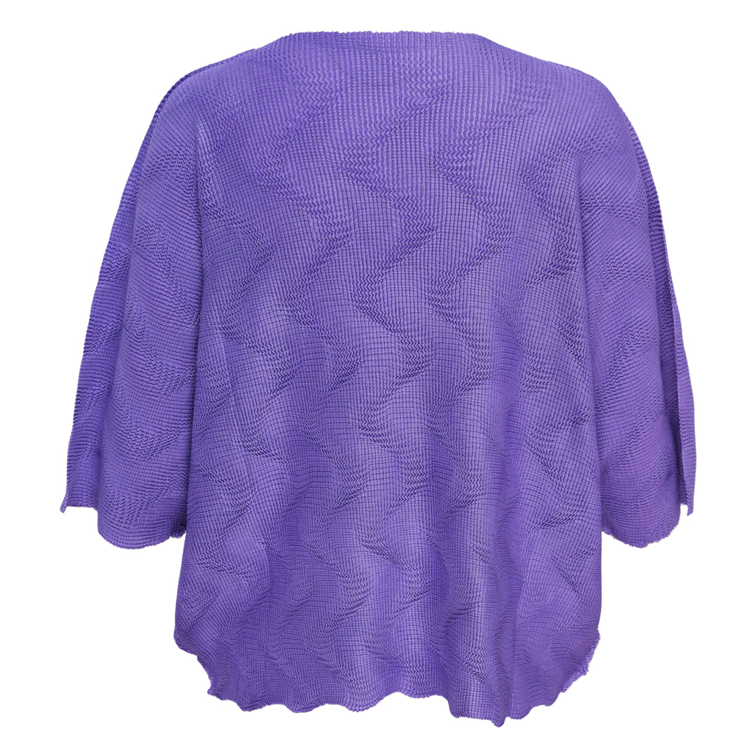 Wave Knit Stretch Pleats