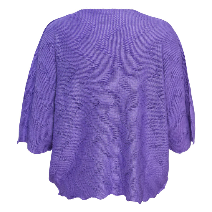 Wave Knit Stretch Pleats