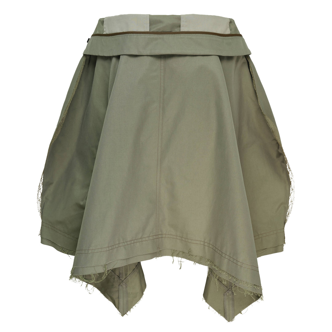 Upside-Down Asymmetric Skirt